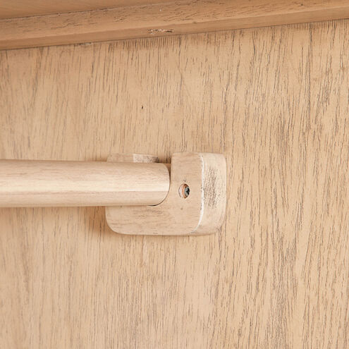 Elba Blonde Natural / Antique Bronze Cabinet