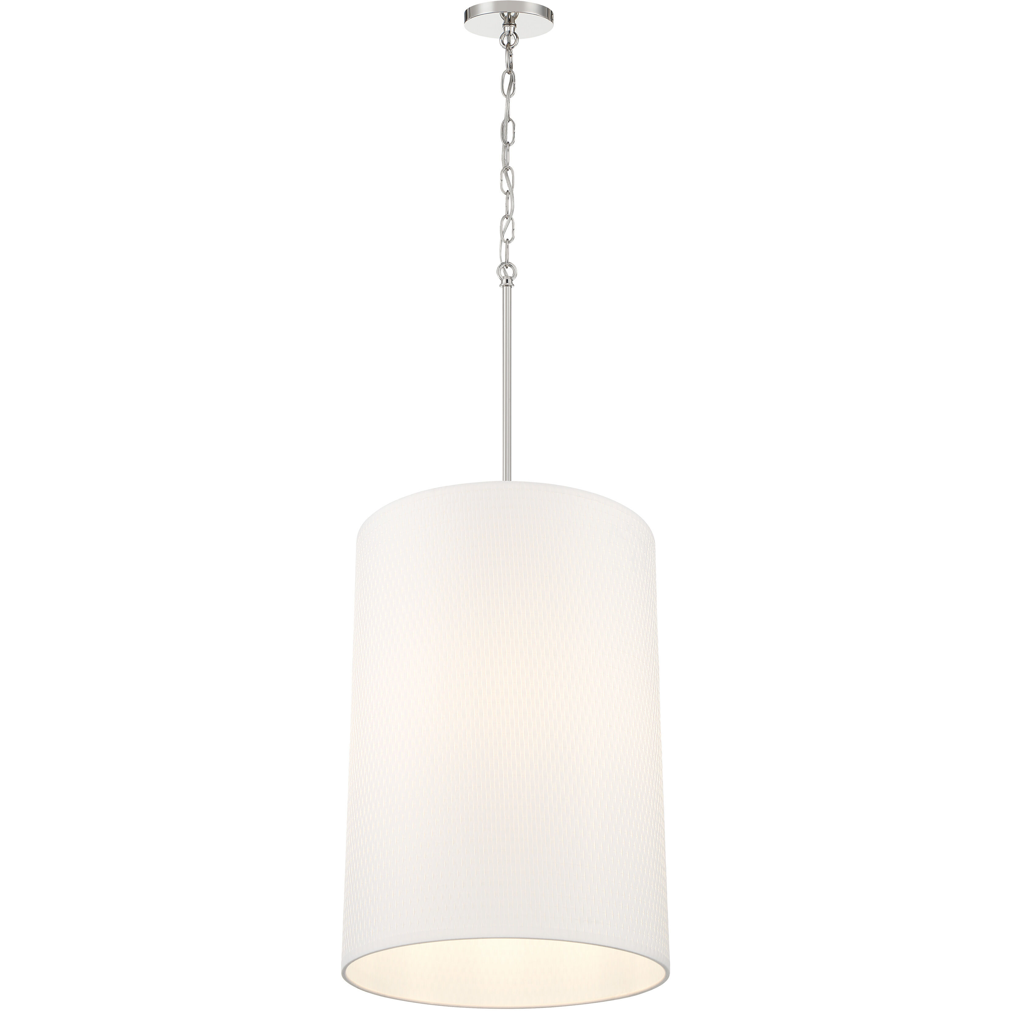 Palmetto 4 Light 14.5 inch Polished Nickel Pendant Ceiling Light