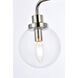 Hanson 3 Light 28 inch Polish Nickel Bath Sconce Wall Light