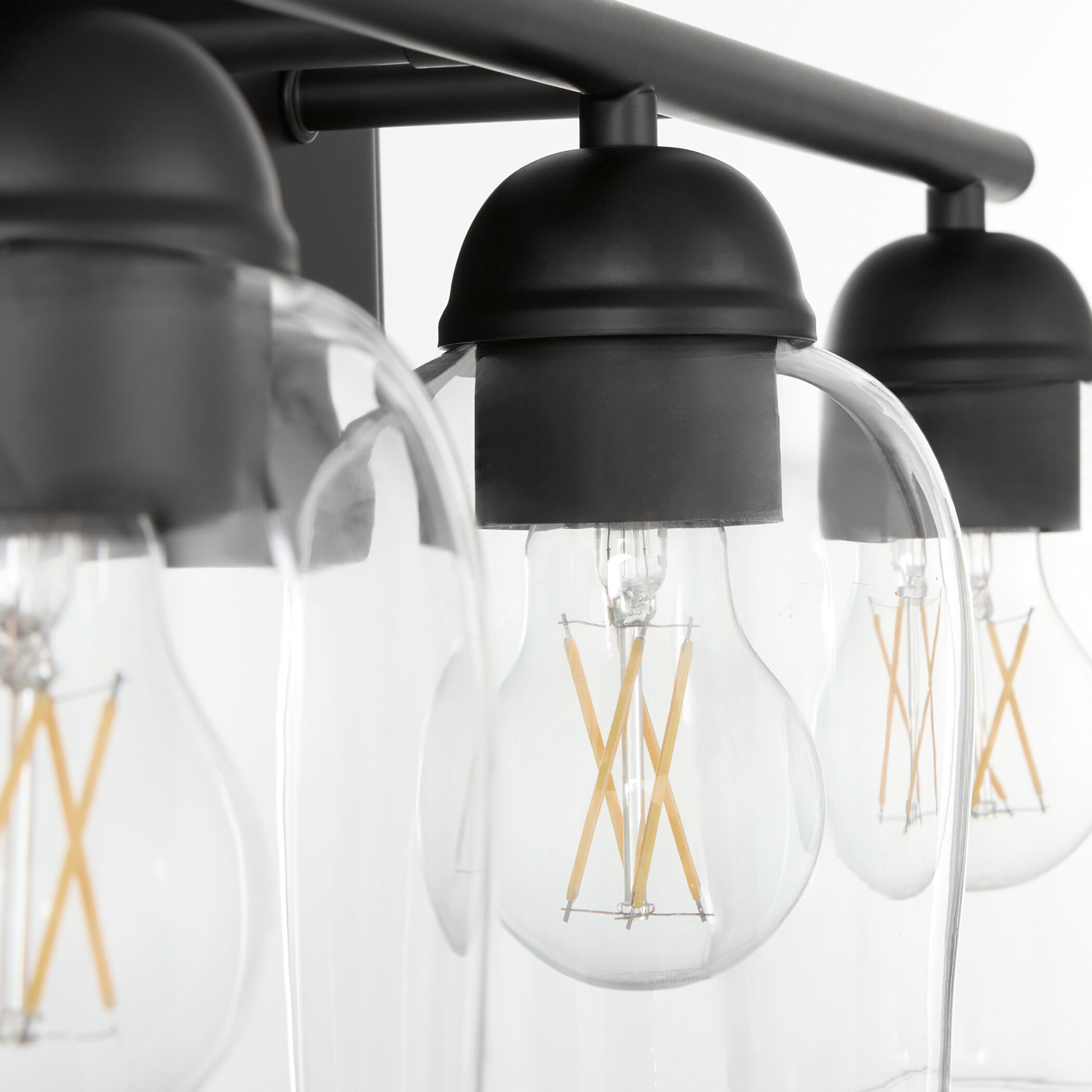 Wallinger 3 Light 21 inch Matte Black Vanity Light Wall Light