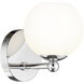 Neoma 1 Light 5.25 inch Chrome Wall Sconce Wall Light
