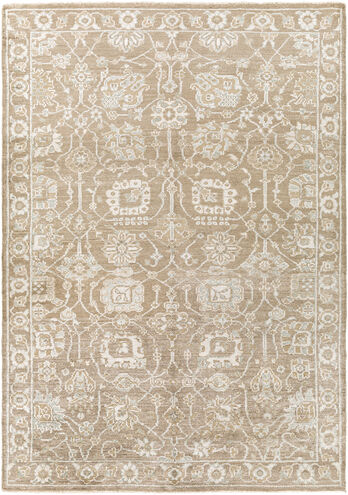 Royal 36 X 24 inch Taupe Rug in 2 x 3, Rectangle