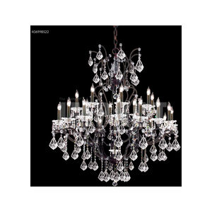 Cosenza 25 Light 48 inch Burnt Sienna Crystal Chandelier Ceiling Light, without Veil