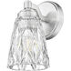 Andree Wall Sconce Wall Light in Brushed Nickel