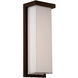 Ledge LED 14 inch Bronze Outdoor Wall Light in 3500K, 14in.