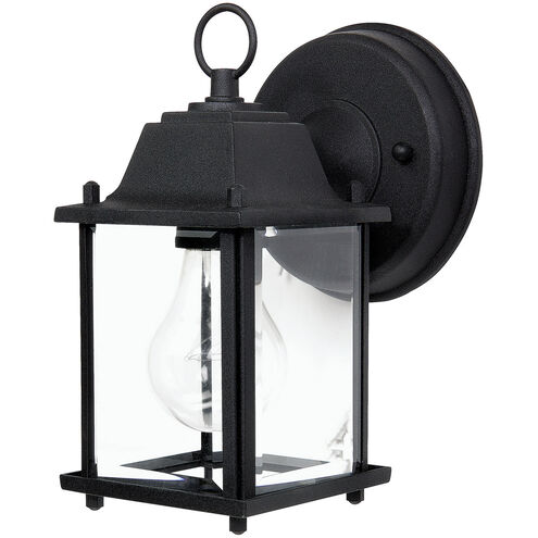 Outdoor 1 Light 8.25 inch Black Outdoor Wall Lantern