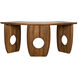 Lobster 71 X 24 inch Dark Walnut Desk