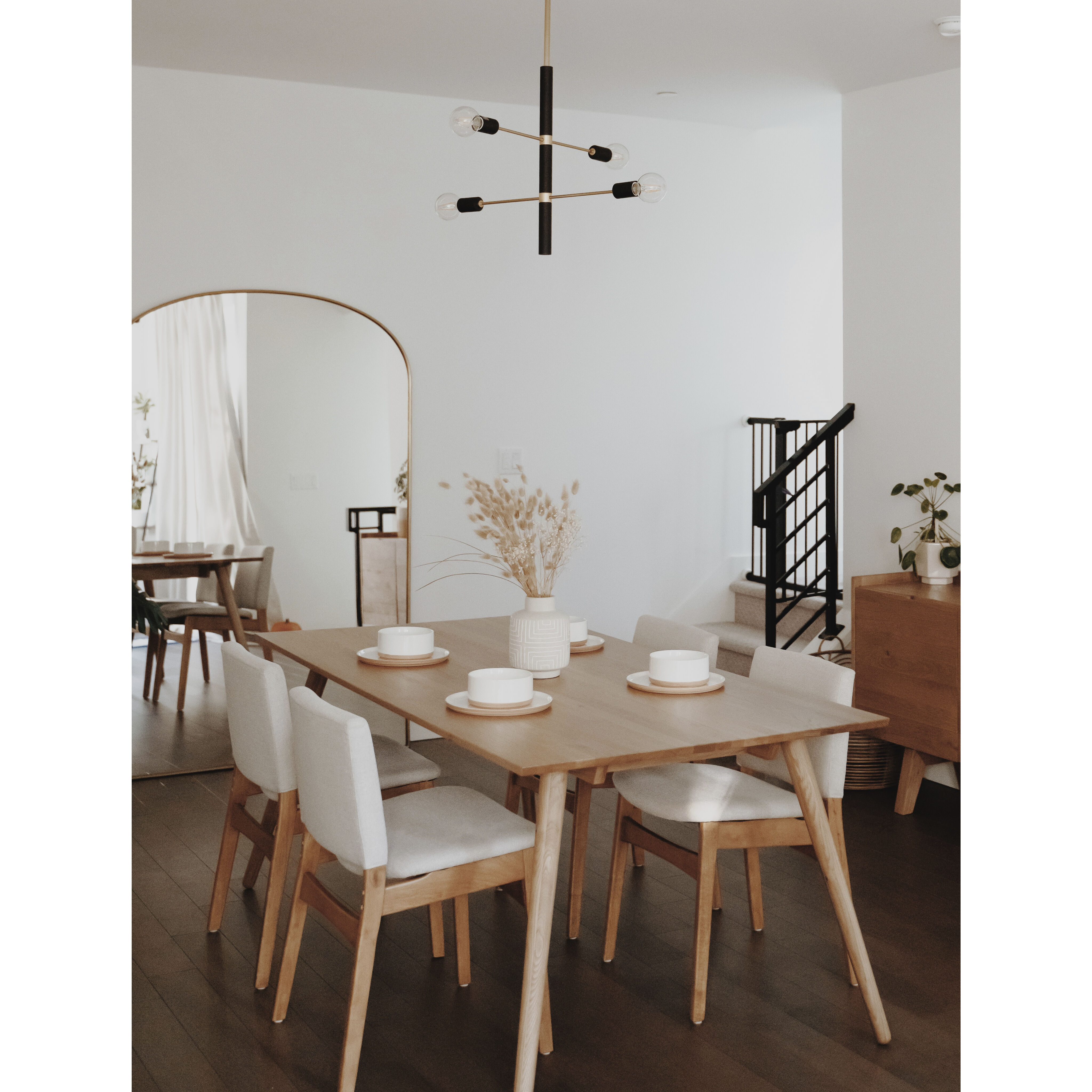 Astrid 4 Light 24 inch Aged Brass Chandelier Ceiling Light in Aged Brass and Black