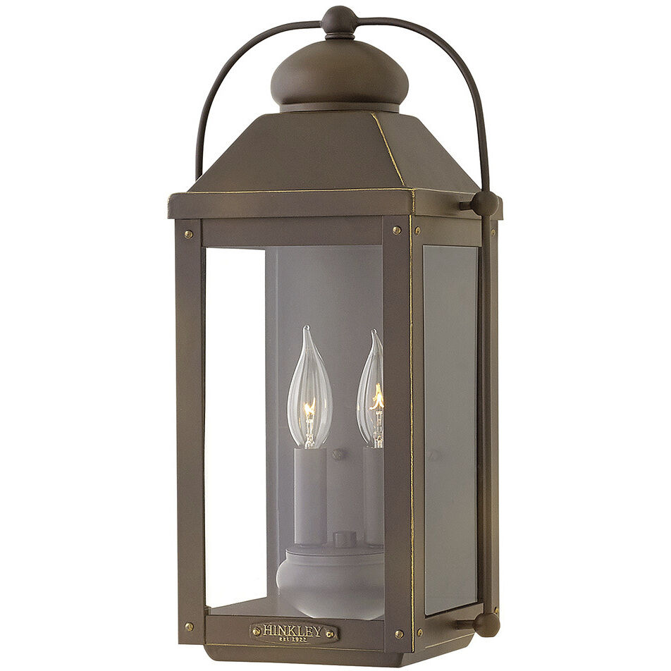 Heritage Anchorage LED 18 inch Light Oiled Bronze Outdoor Wall Mount Lantern, Medium