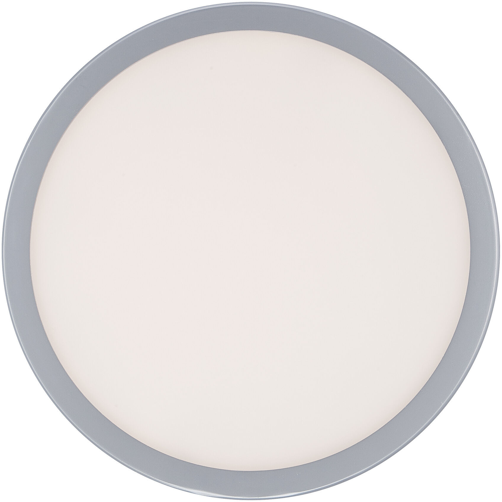 Geos LED 10.25 inch Titanium Flush Mount Ceiling Light in 3000K, dweLED