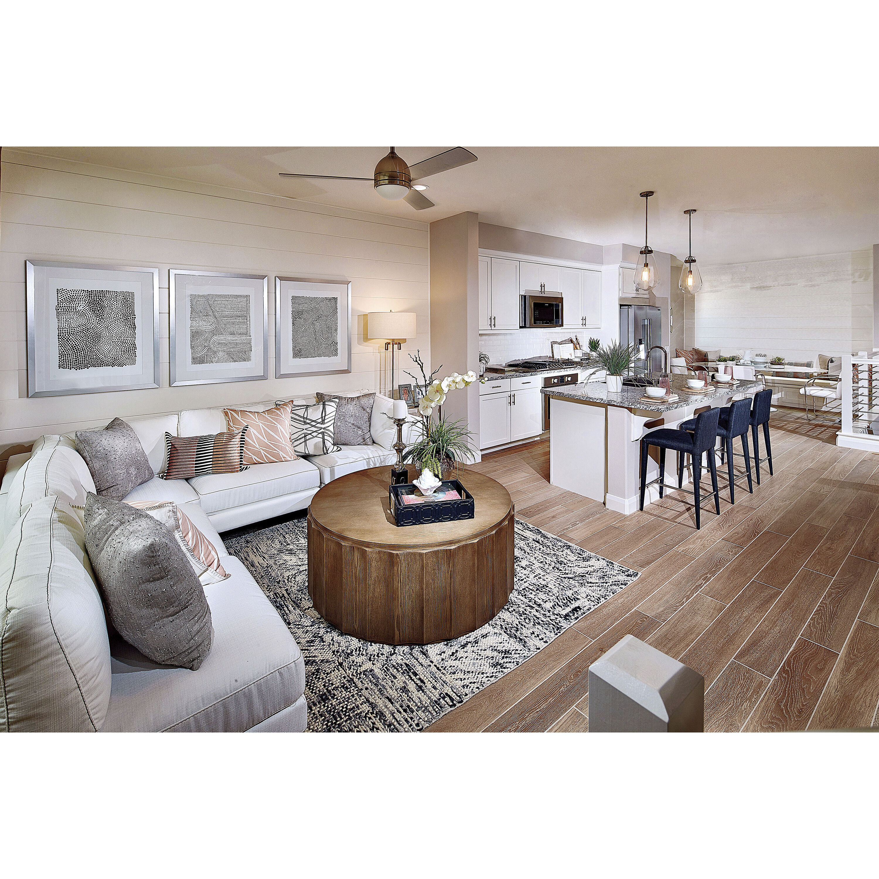 Nyla 1 Light 6.5 inch Satin Nickel Single Pendant Ceiling Light