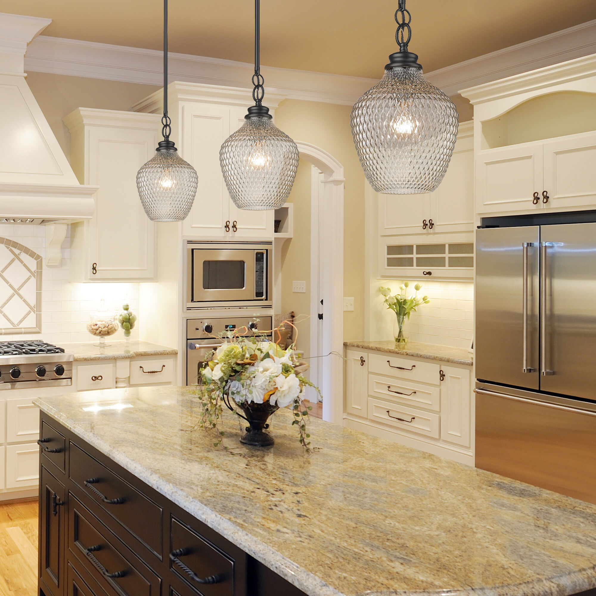 Adeline 1 Light 8.5 inch Matte Black Pendant Ceiling Light