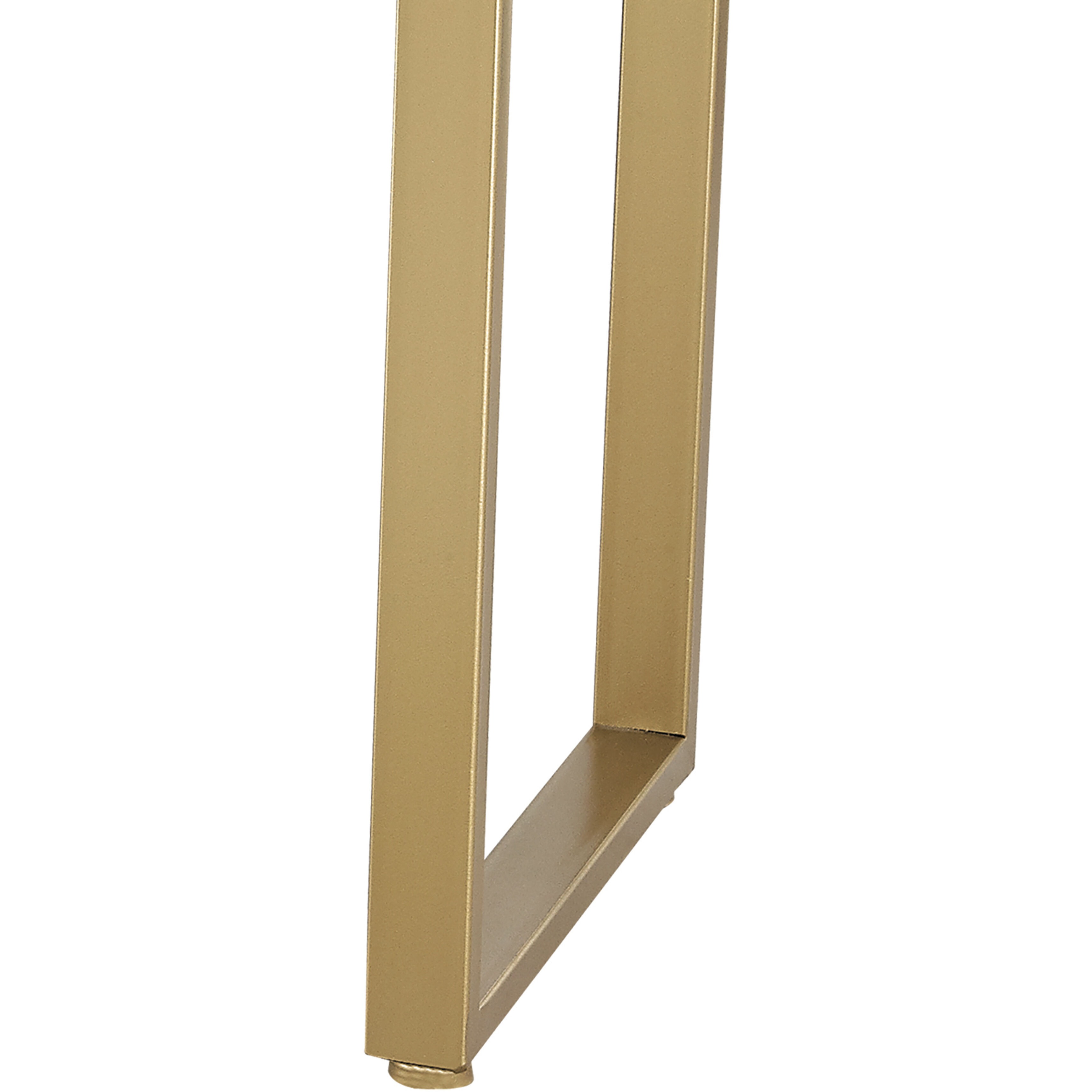 Sands Point 42 X 21 inch Gray with Gold Desk, 2 Drawer