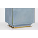 Thomas O'Brien Meurice 27 inch 15 watt Silk Blue Table Lamp Portable Light