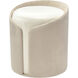 Cravo 19 inch Cream Accent Stool