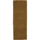 Aros 120 X 48 inch Dark Brown Rug