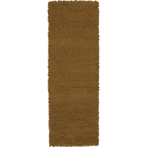 Aros 120 X 48 inch Dark Brown Rug