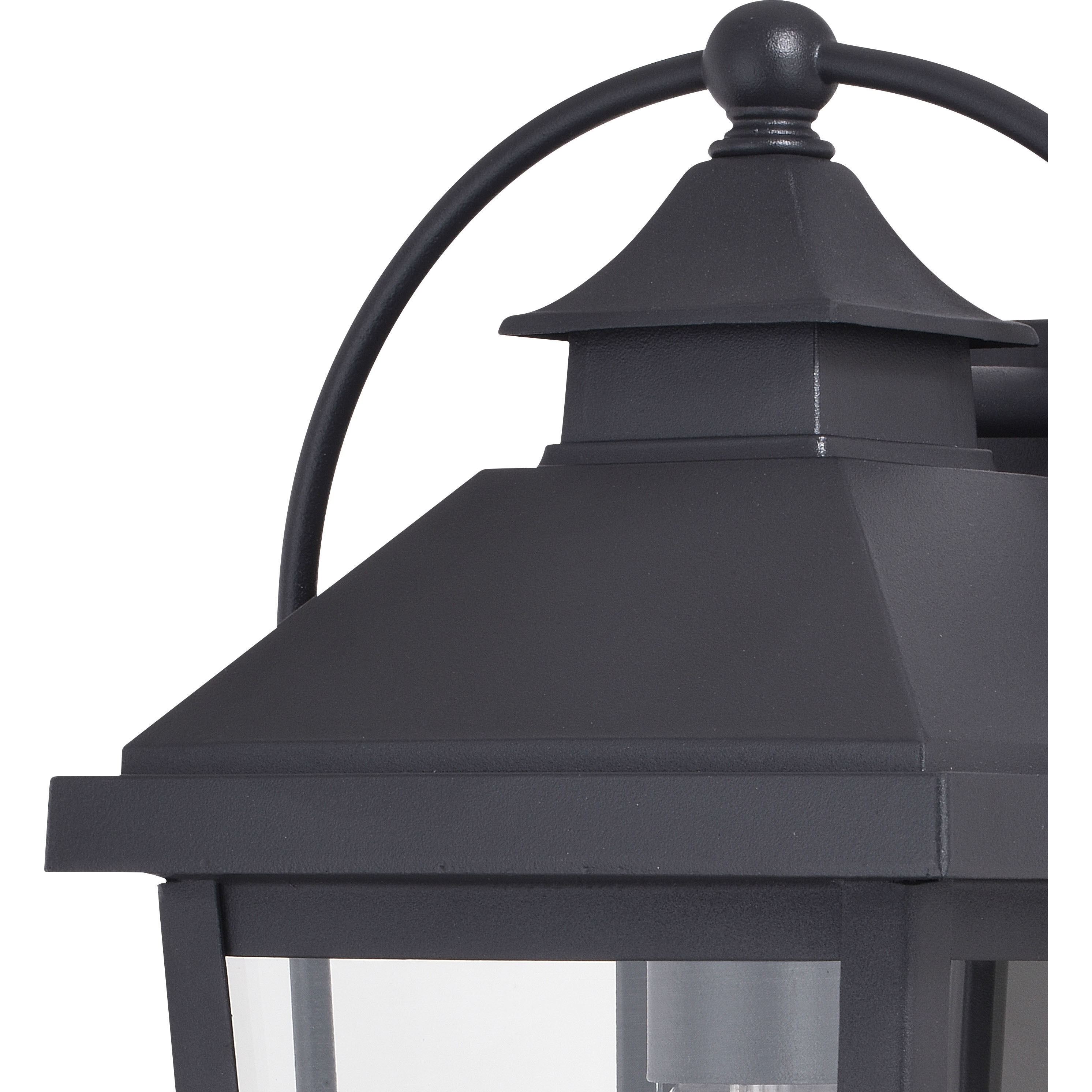 Lexington LED 14.5 inch Textured Black Outdoor Wall