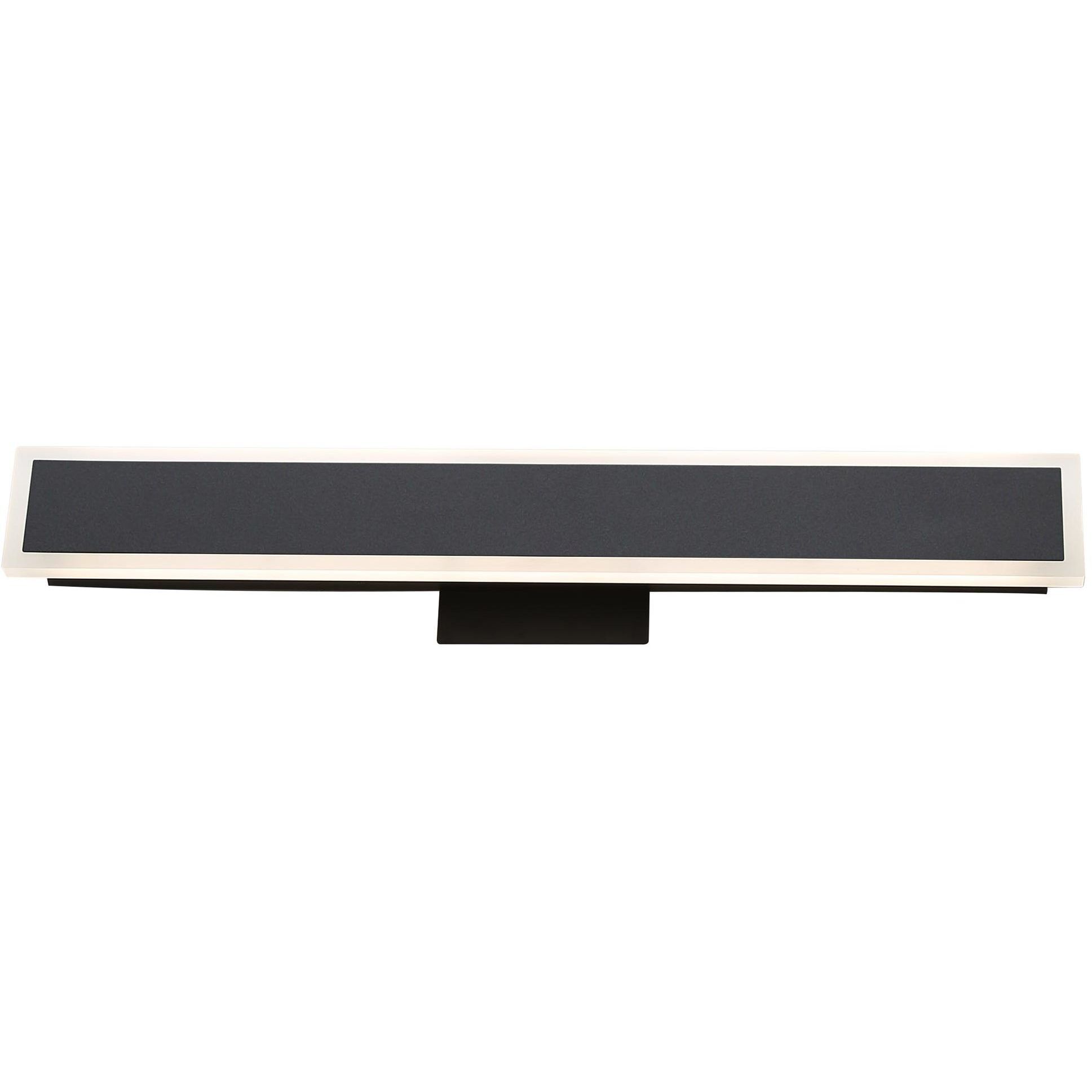 Obsidian LED 23.63 inch Sand Black Outdoor Wall