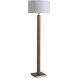 Tambo 63 inch 23.00 watt Natural Ash and Weathered Brass Floor Lamp Portable Light