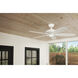 Renew Patio 52 inch Matte White Ceiling Fan