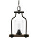 Barnes Mill 1 Light 9 inch Antique Bronze Mini-Pendant Ceiling Light
