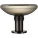 Avroko Morgan 11.8 inch 14.00 watt Burnished Bronze with Smoke Glass Table Lamp Portable Light