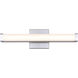 Jonah LED 18 inch Brushed Nickel Vanity Light Wall Light