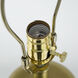 Anita 29.8 inch 60.00 watt Gold and Black Table Lamp Portable Light