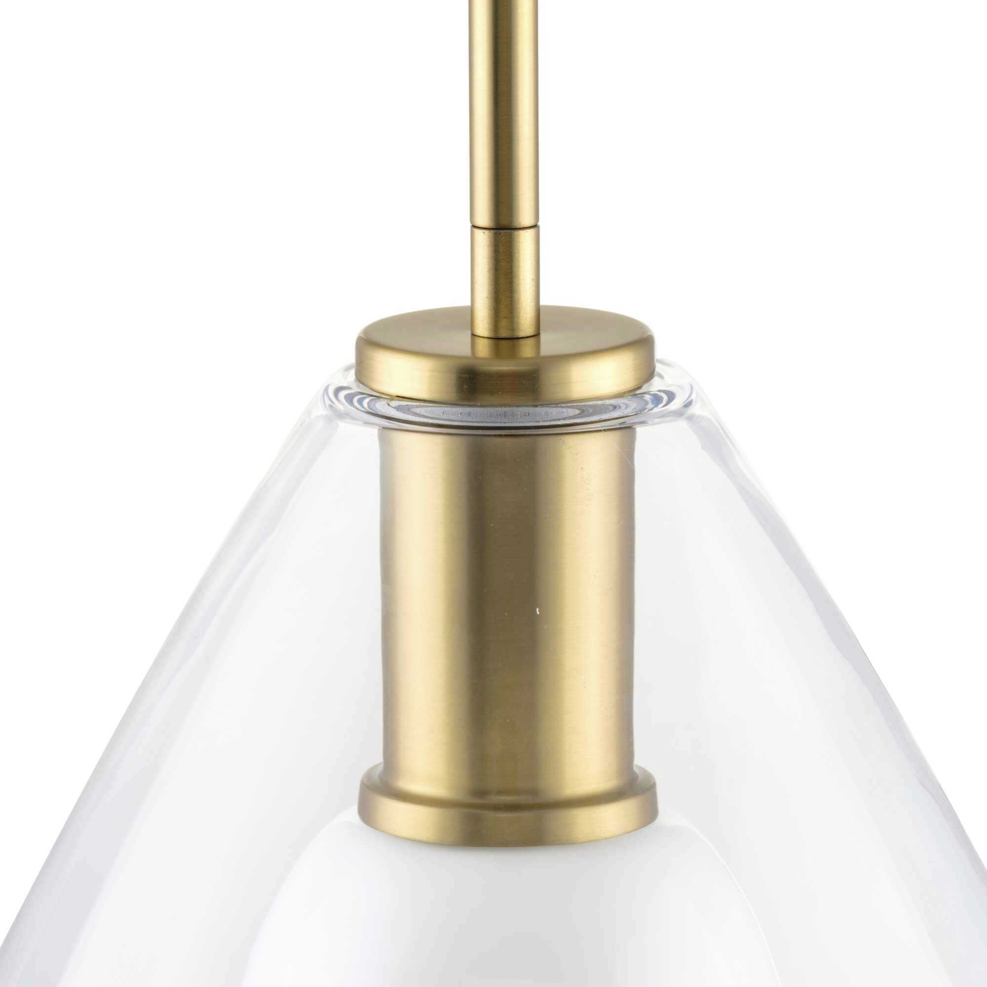 Carillon 1 Light 9.87 inch Brushed Gold Pendant Ceiling Light