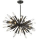 Elsa 12 Light 41.88 inch Midnight Graphite Pendant Ceiling Light