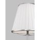 Esther 17 inch 9.00 watt Polished Nickel Table Lamp Portable Light