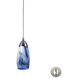 Castle 1 Light 3 inch Satin Nickel Mini Pendant Ceiling Light