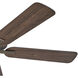 Metro Wet 52 inch Metallic Matte Bronze with Walnut Blades Fan