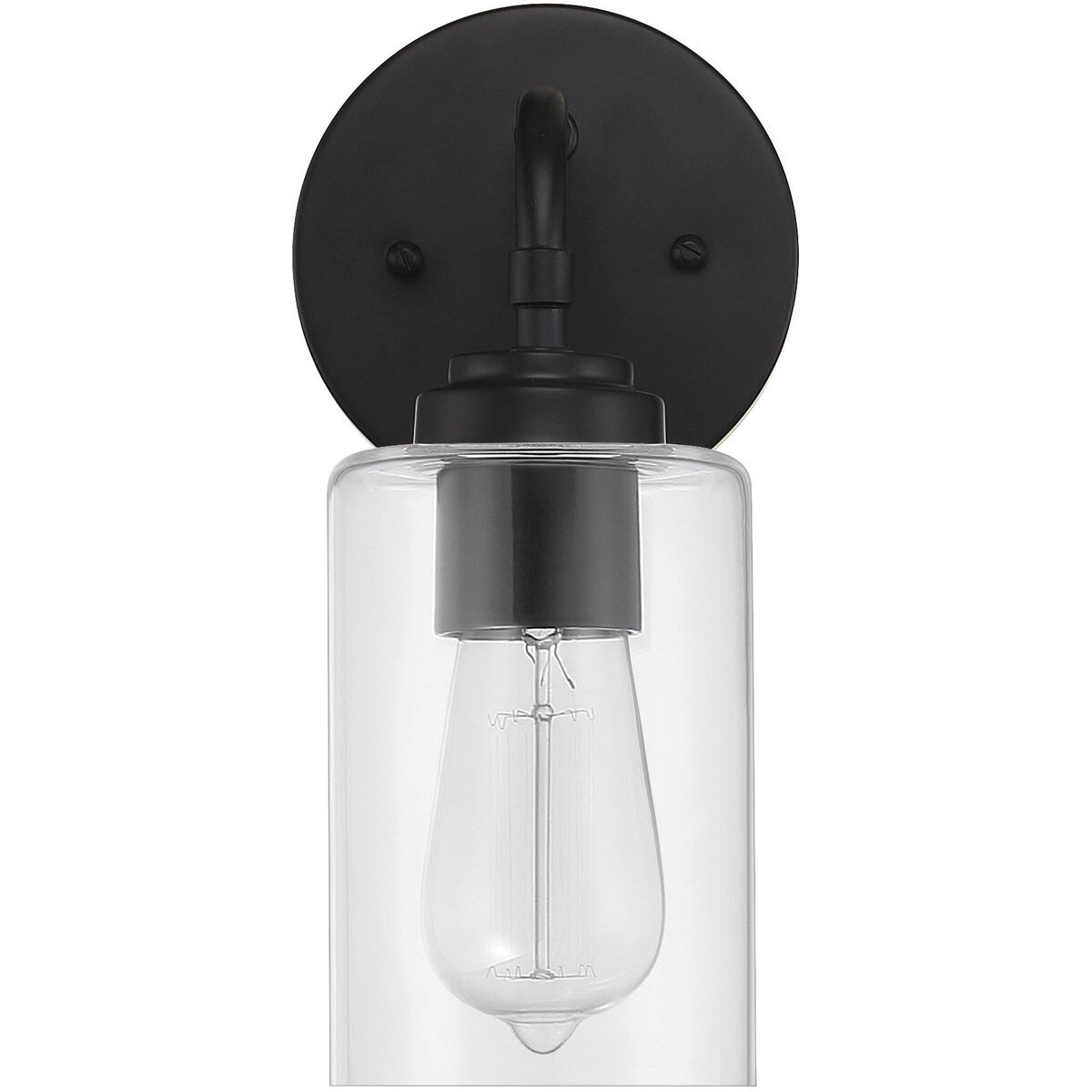 Stowe 1 Light 5 inch Flat Black Wall Sconce Wall Light