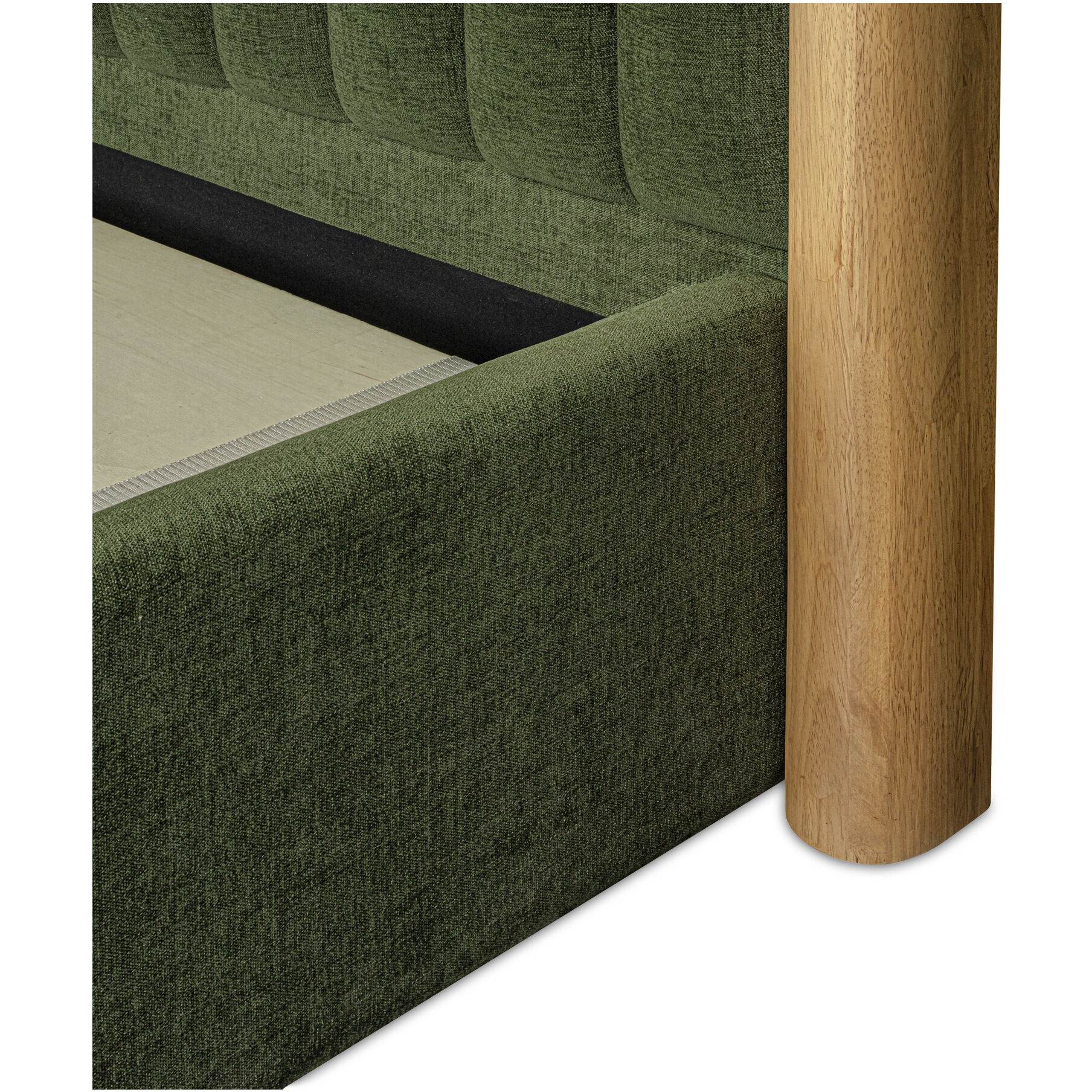 Nina Green Bed, Queen