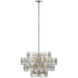 Julie Neill Gianna LED 24 inch Gild Chandelier Ceiling Light