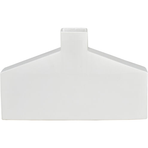 Drue 16.25 X 10.25 inch Vase in Matte White