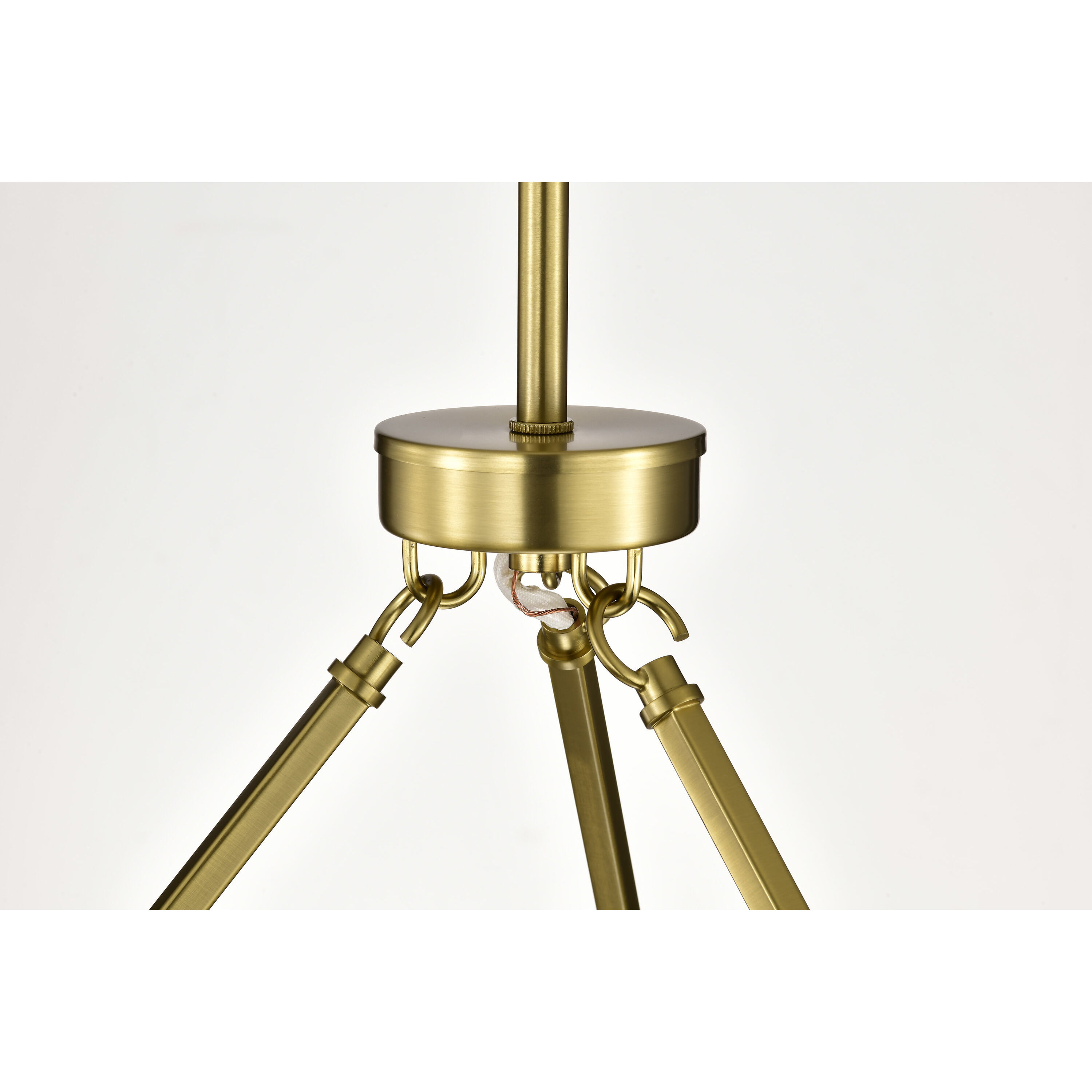 Gianna 30 inch Vintage Brass Chandelier Ceiling Light