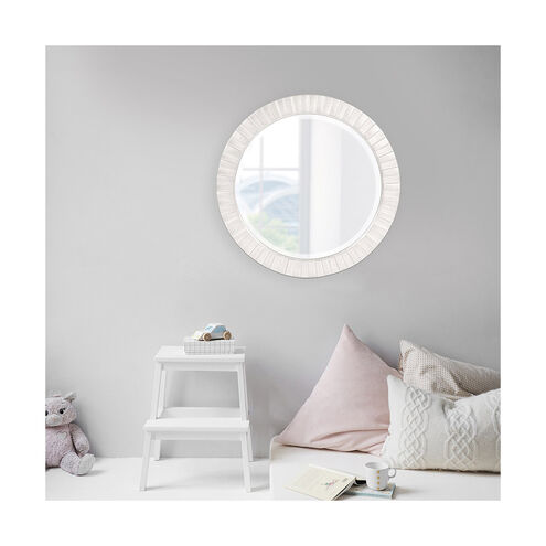 Serenity 35 X 35 inch Glossy White Wall Mirror