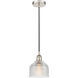 Edison Dayton 1 Light 6 inch Polished Nickel Mini Pendant Ceiling Light