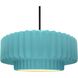 Radiance 1 Light 16.25 inch Reflecting Pool and Matte Black Pendant Ceiling Light