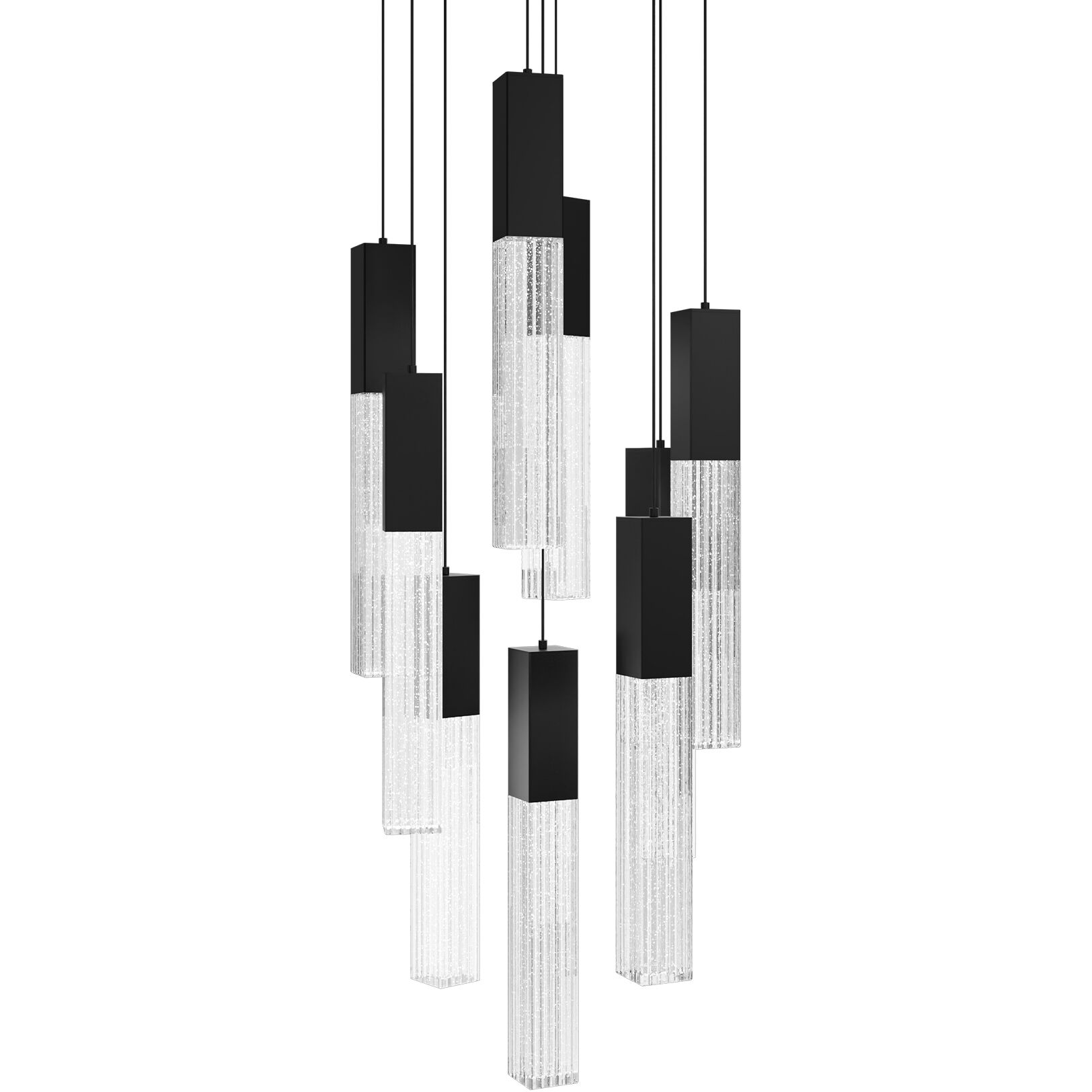 Cinema LED 17 inch Black Indoor Hanging Lighting Ceiling Light