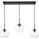 Baxter 3 Light 36 inch Black Pendant Ceiling Light
