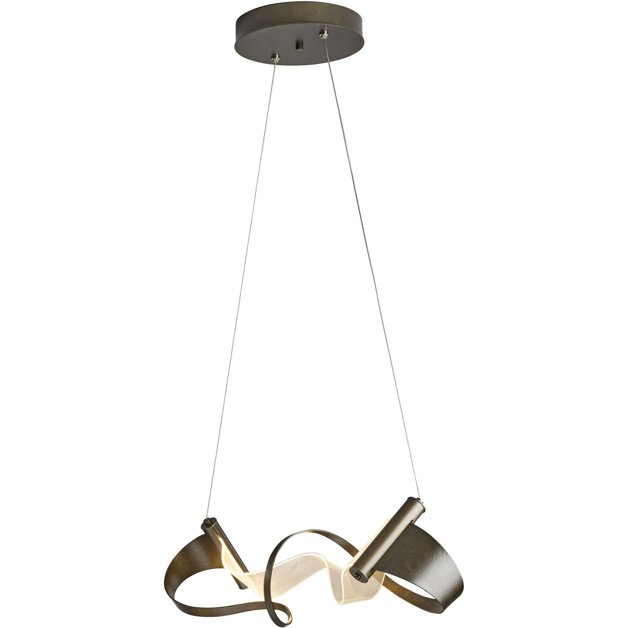 Zephyr LED 38.5 inch Dark Smoke Pendant Ceiling Light