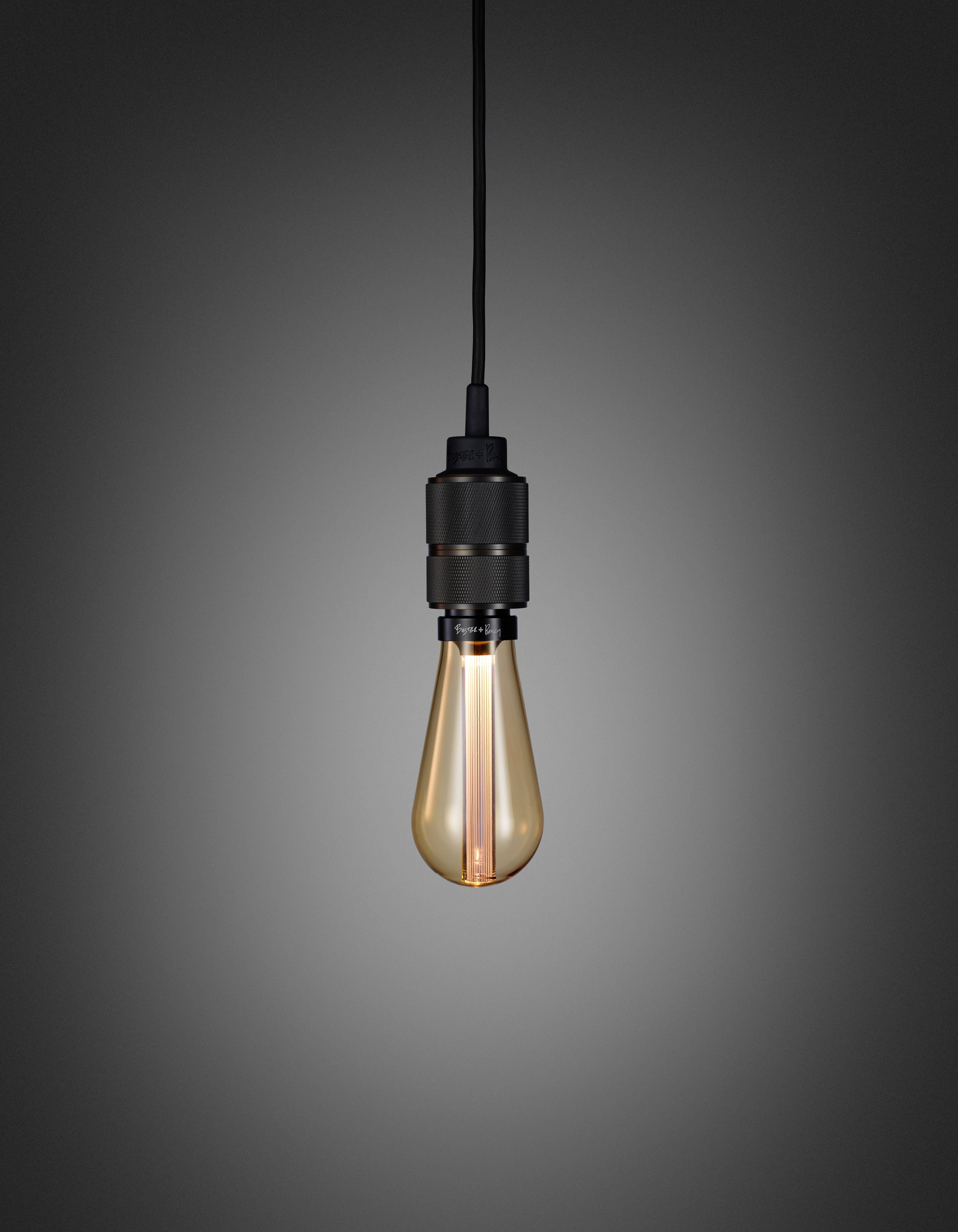 Hooked 3.0 LED 5.91 inch Smoked Bronze Pendant Ceiling Light, Nude