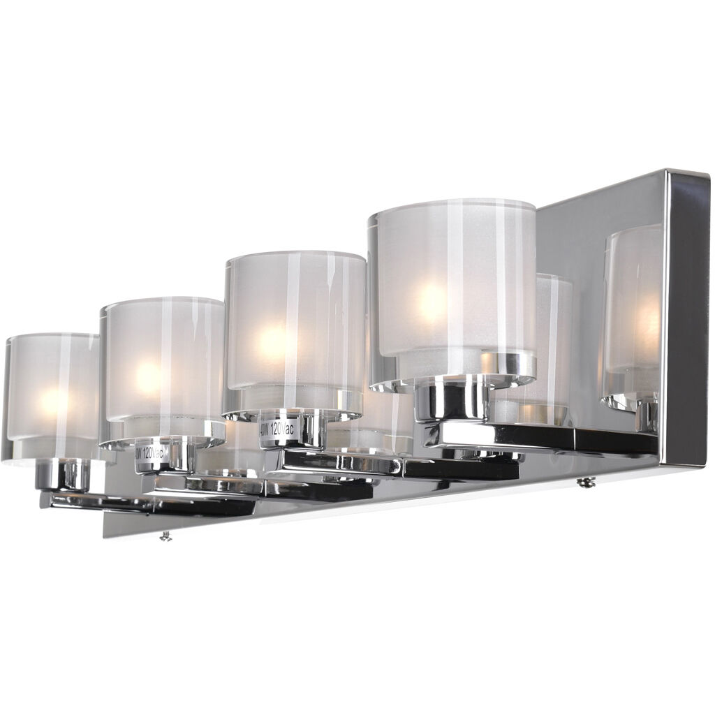 Tina 4 Light 25 inch Chrome Wall Light