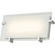 Matrix LED 12 inch Chrome Bath Vanity Light Wall Light