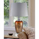 Daiquiri 29 inch 7.5 watt Clear Table Lamp Portable Light