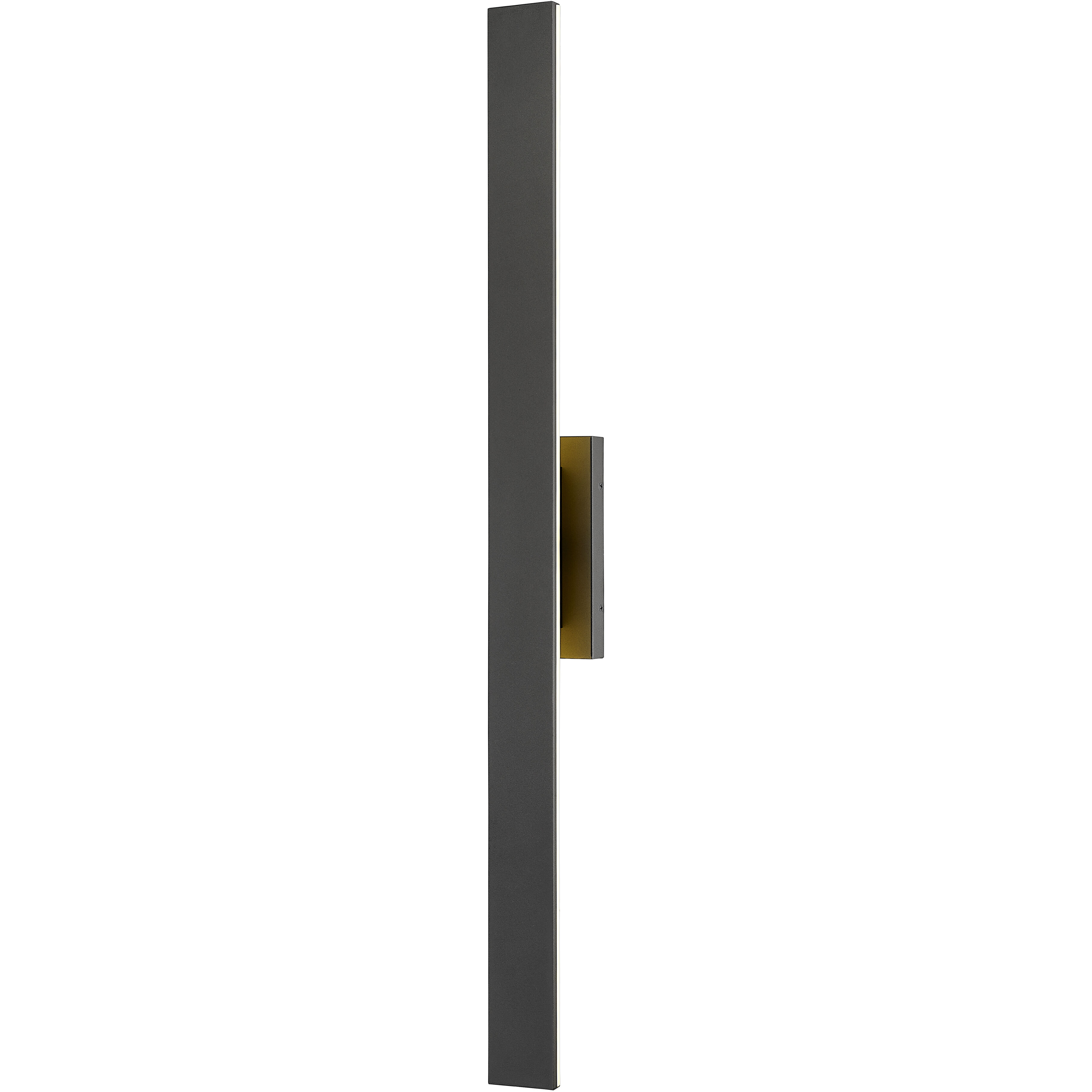 Stylet LED 48 inch Sand Black Outdoor Wall Light